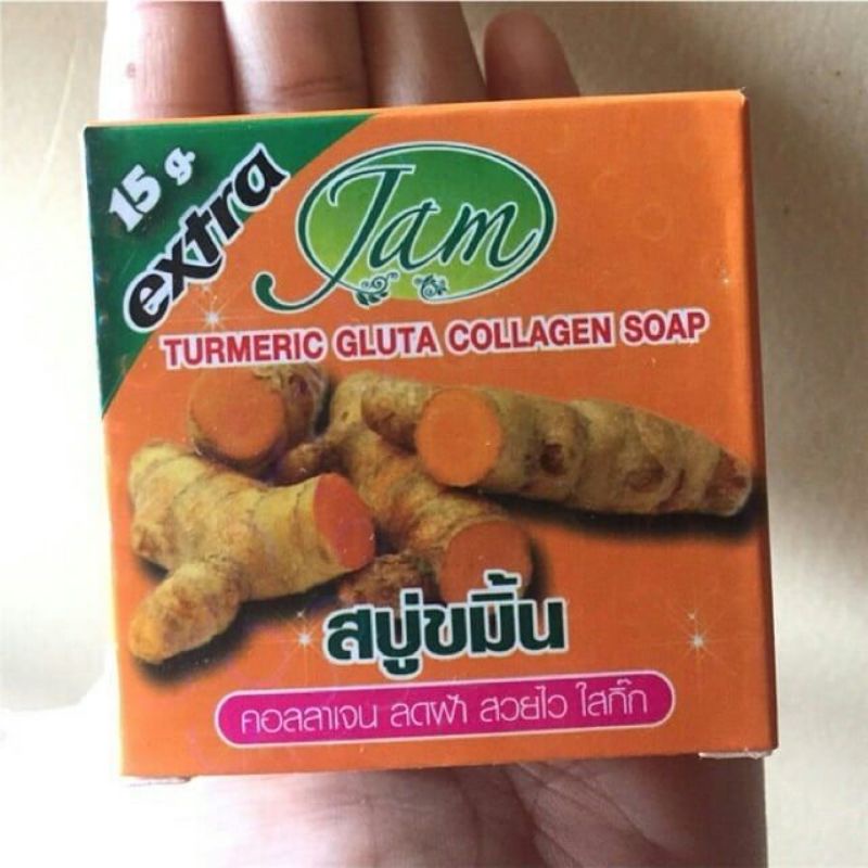 JAM TURMERIC GLUTA COLLAGEN SOAP (Free EXTRA 15g) Shopee Malaysia
