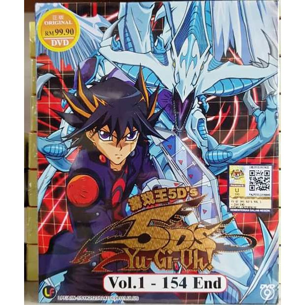 Anime DVD Yu Gi Oh 5d's Vol 1 - 154 End Complete Japanese