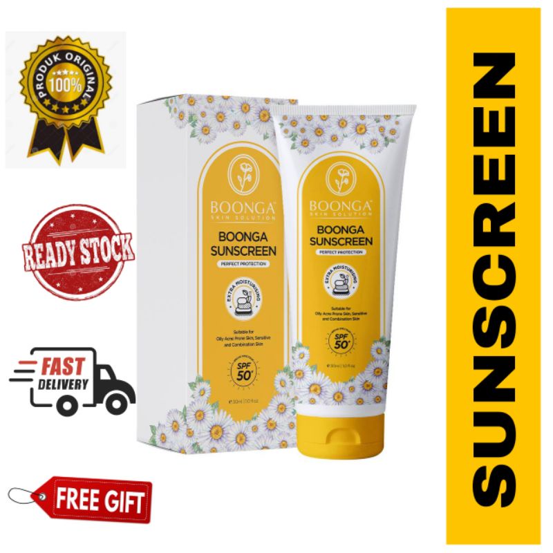 Boonga Sunscreen aifa Cosmetic🔥NEW PACKAGING 🔥 | Shopee Malaysia