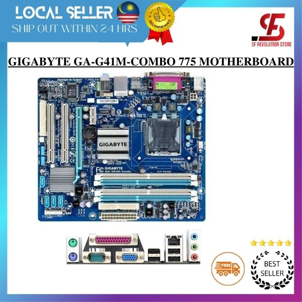 GIGABYTE 775 MOTHERBOARD (SECOND HAND) Shopee Malaysia