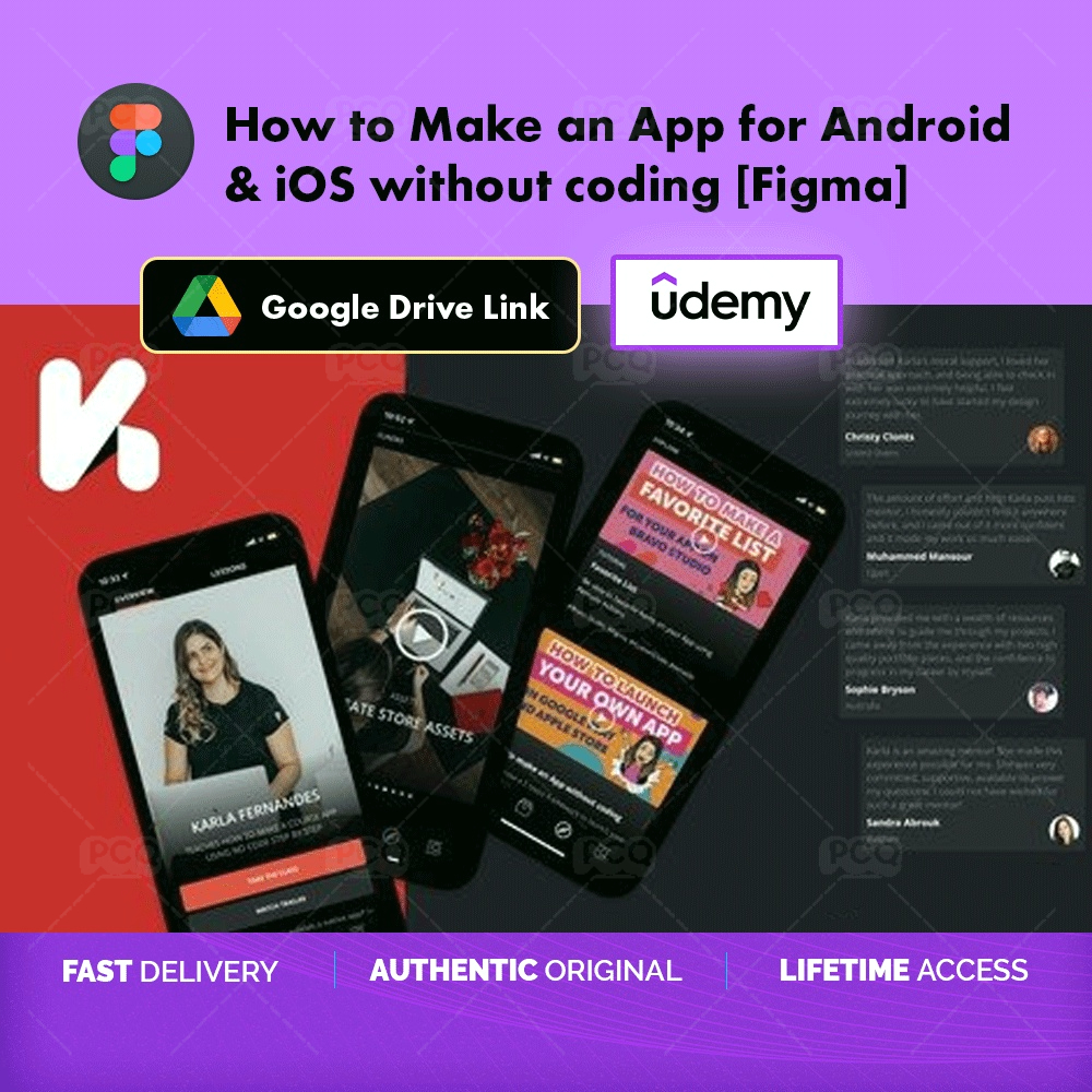 Figma Course- How to Make an App for Android & iOS without coding ...