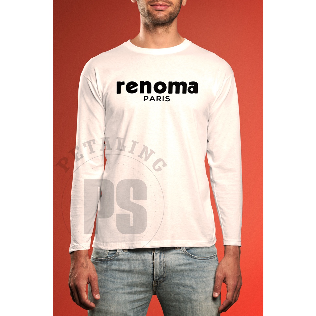 BAJU RENOMA PARIS T SHIRT TSHIRT T-SHIRT LONG SLEEVE