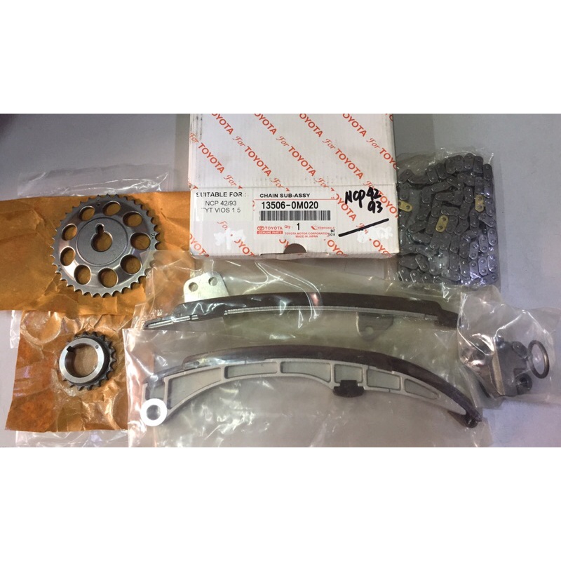 TOYOTA VIOS NCP42/ NCP93/ NCP150 TIMING CHAIN SET (6item) Shopee Malaysia