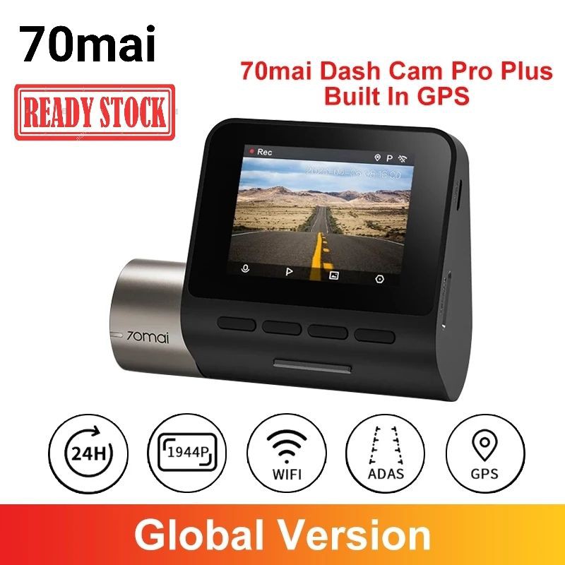 70mai Pro A500S Pro Plus Smart DashCam DVR 1944P HD WiFi Car