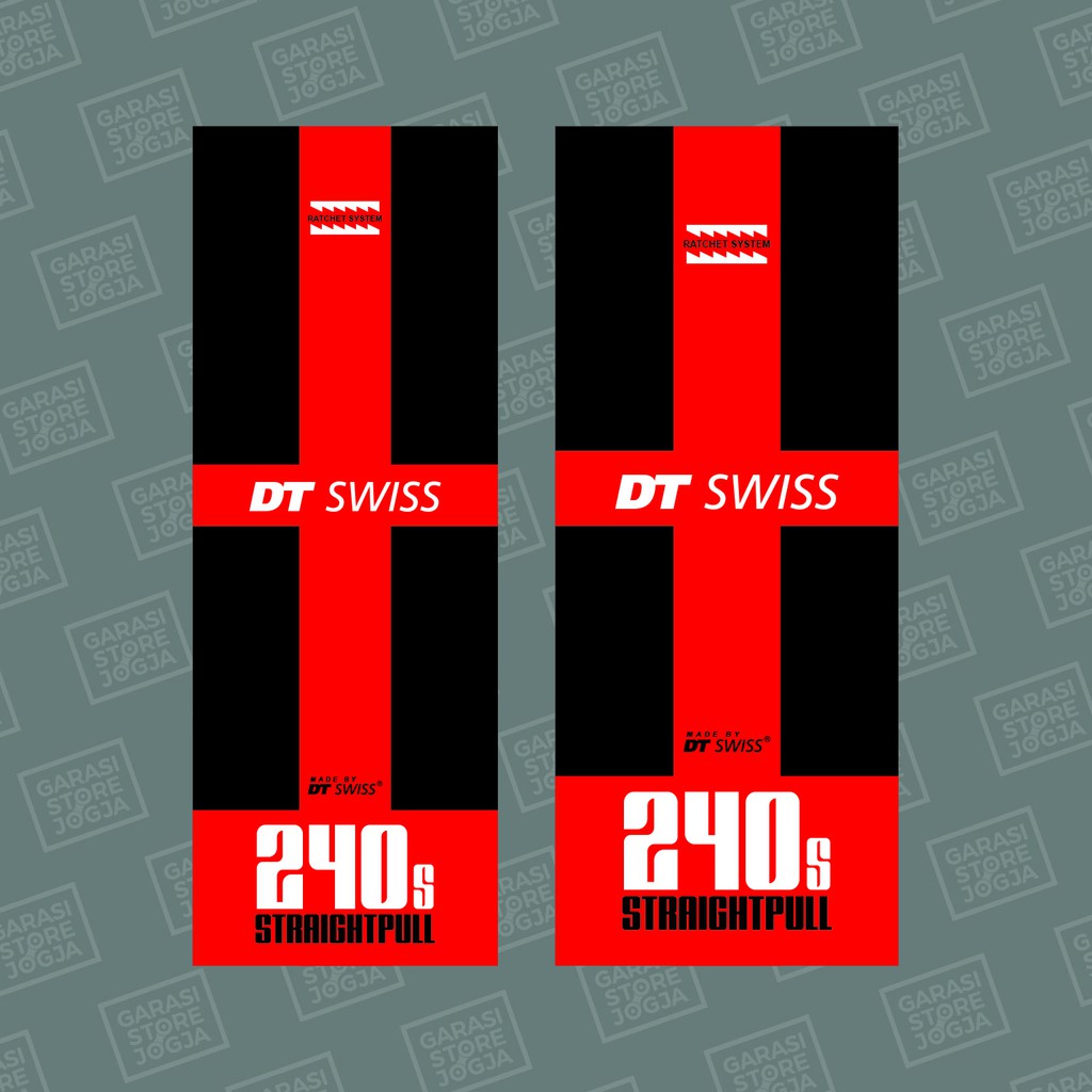 Freehub Hub Sticker Decal swiss 240sDT Bicycle Sticker Hub Decal ...