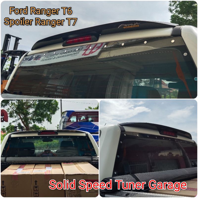 SPOILER CARBON FORD RANGER 2012-2022 SS CARBON GARAGE | Shopee Malaysia