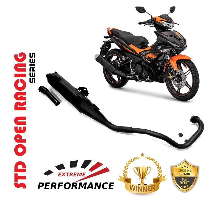 Y15 Y15ZR V1 V2 28mm Ekzos Std Open Racing Yamaha Exhaust LC150