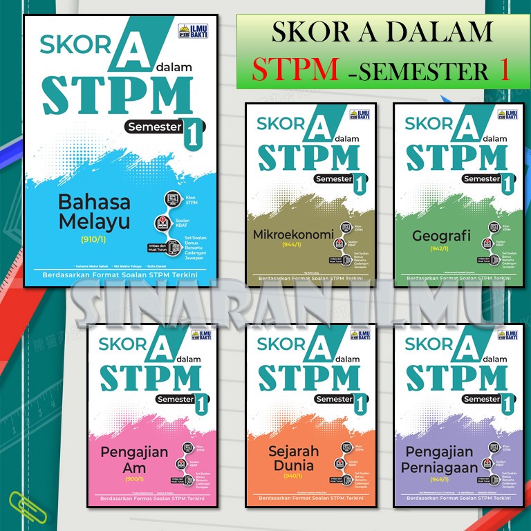 2023 2022 Kertas Model Skor A Dalam Stpm Semester 1 Tahun 2022