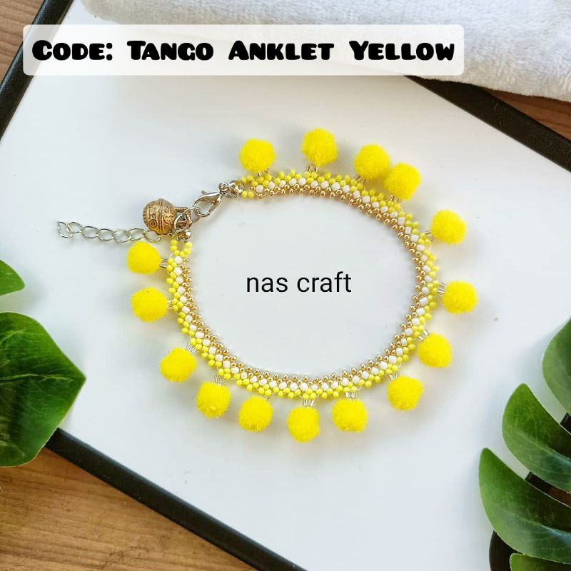 Tango Pom Pom Sarawak Inspired Anklet Shopee Malaysia