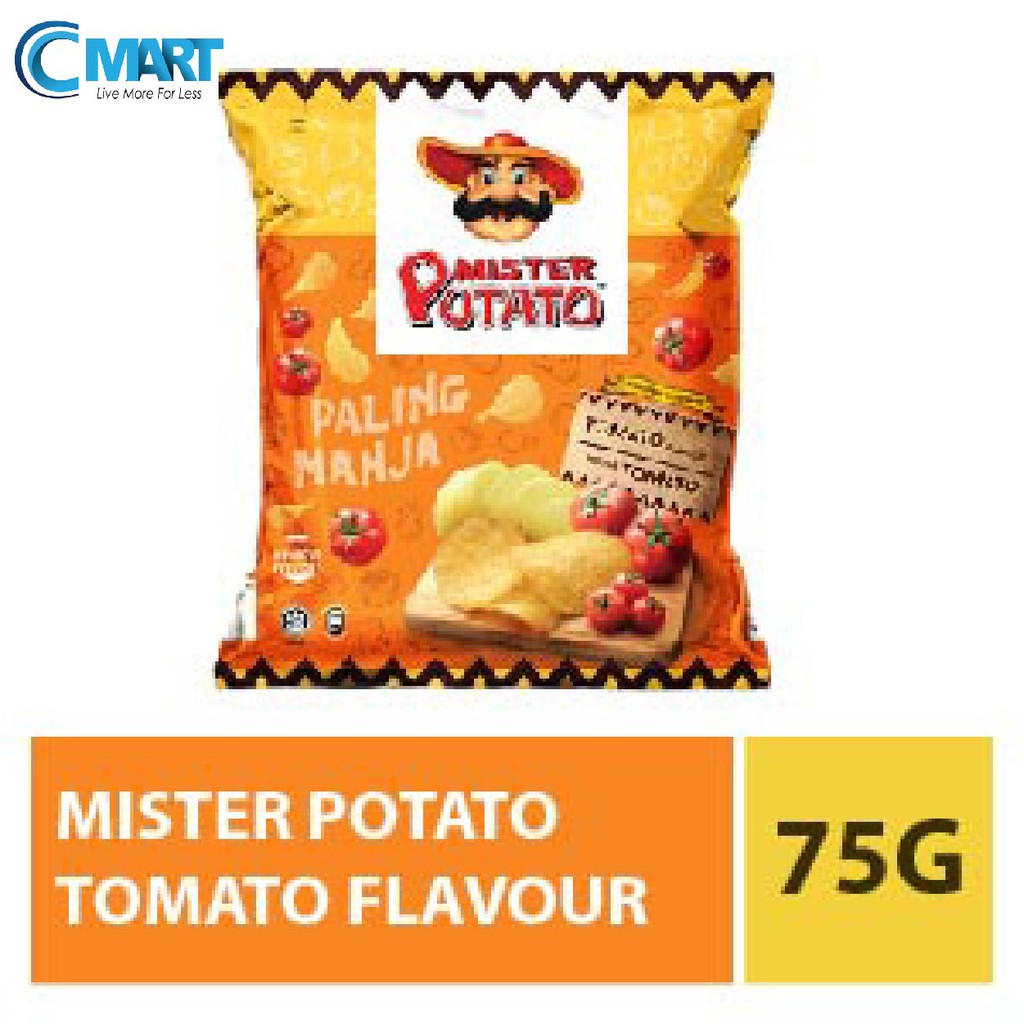 Mister Potato Tomato Flavoured 75GM | Shopee Malaysia