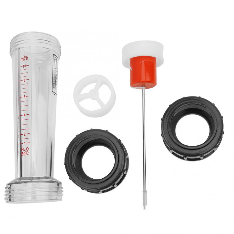 LZS Kunststof Doorstroommeter – DN15 Tot DN50, ABS Rotameter, 0,6 MPa, Voor Water- En Vloeistofstroommeting