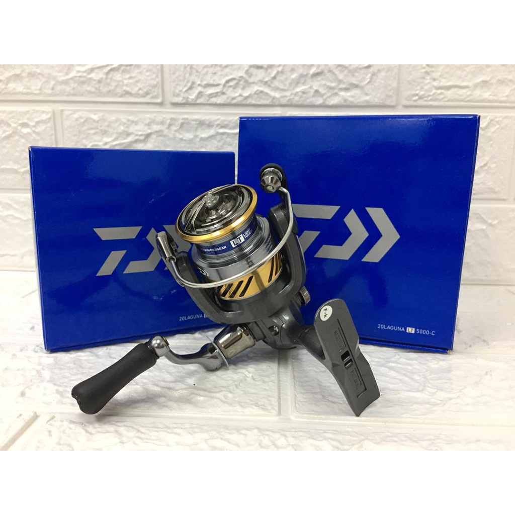 Moulinet Toupie Daiwa Laguna LT - Taille 1000 à 4000, Pour Pêche Eau Douce, Neuf Sous Blister