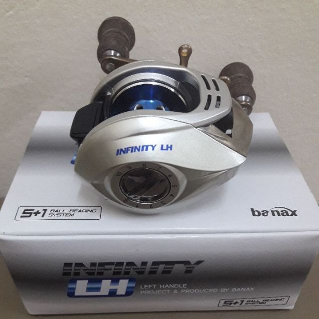 banax infinity baitcasting reel Banax Infinity LH Fishing Reel (Left)
