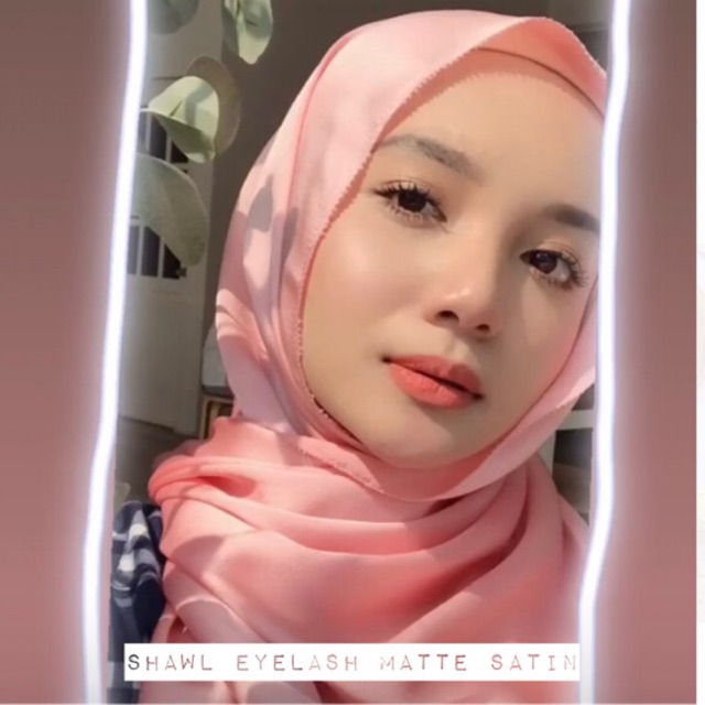 shawl satin matte eyelash