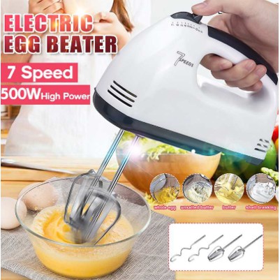Multifunctional 7 Speed Mini Mixer Electric Food Blender Handheld Mixer Egg  Beater Automatic Cream Food Cake Baking Dough Mixer