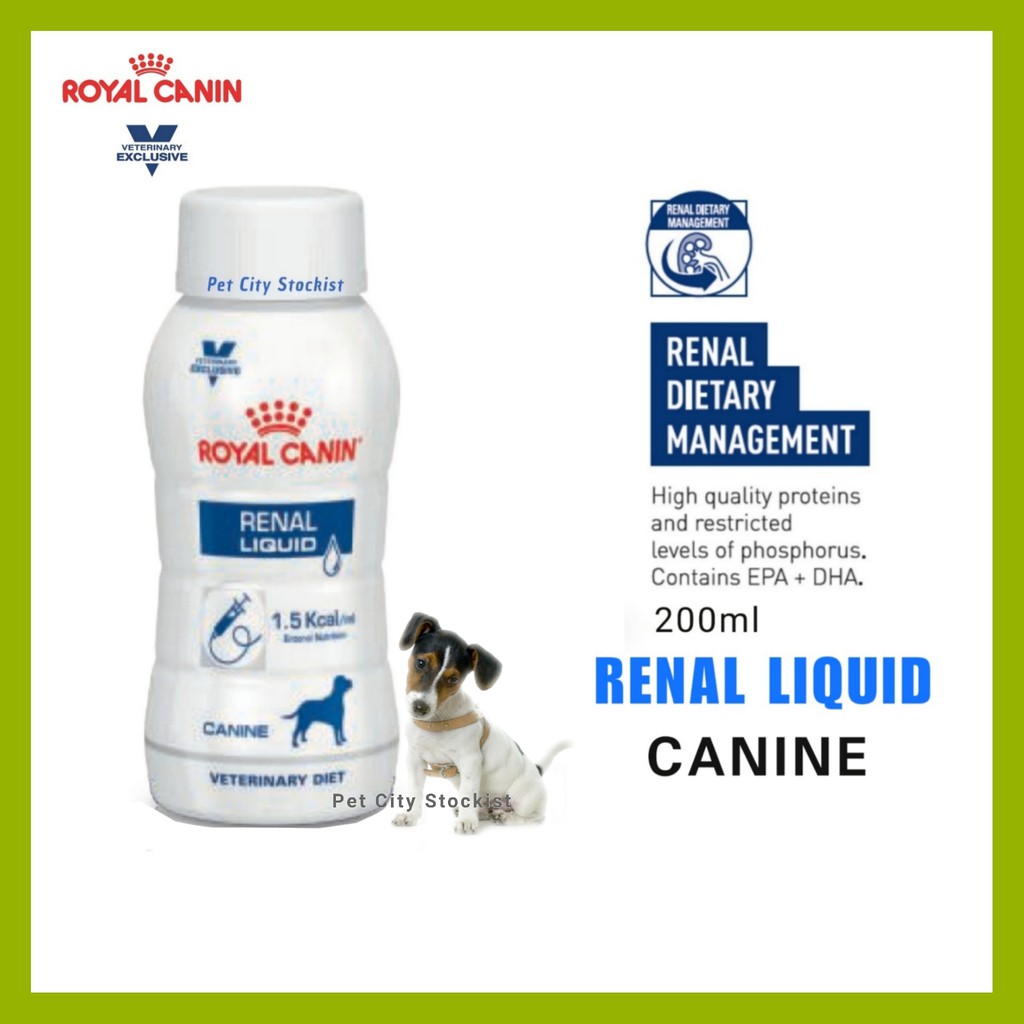 Royal canin renal liquid hot sale dog