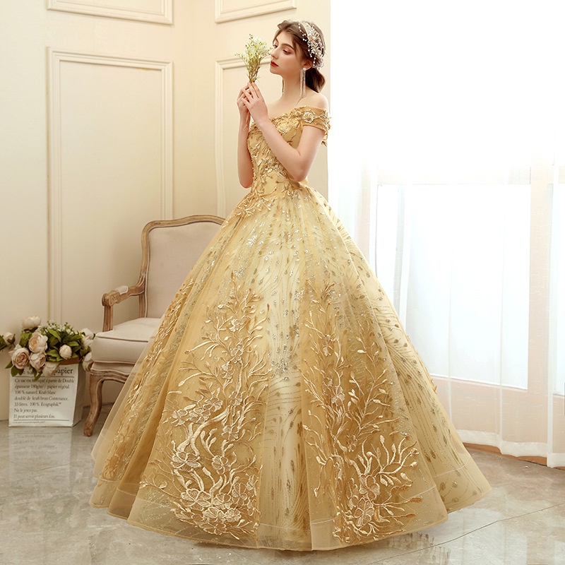 Gaun full dress sales