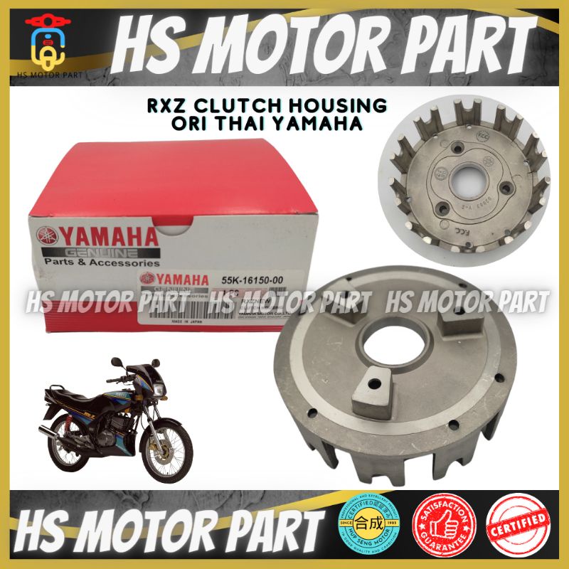 HSMOTORPART Rxz Clutch Housing Mangkuk Ori Thai Yamaha,Rxz Mangkuk ...