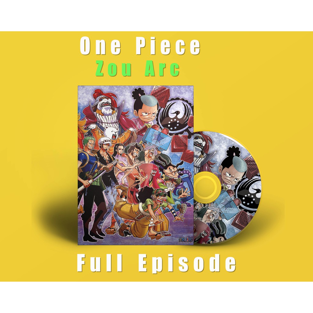 One Piece Zou Arc Full HD 1080p Dvdvd Shopee Malaysia