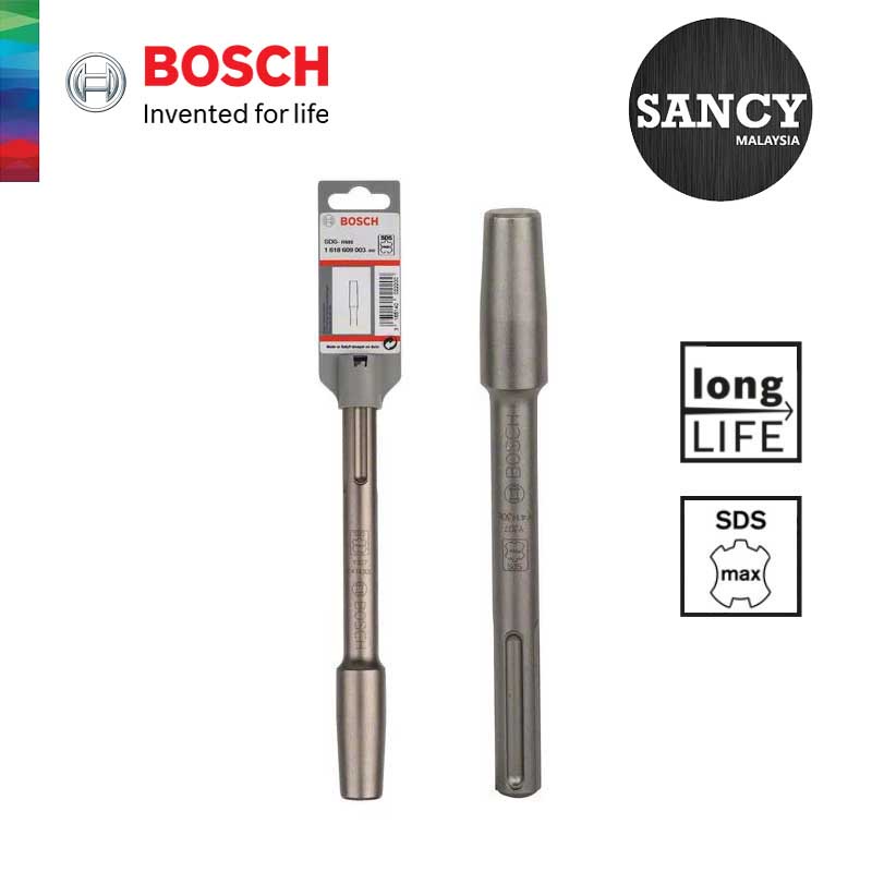 SANCY BOSCH SDS Max Shank Tamping Plate and Bush Hammer Head 220mm