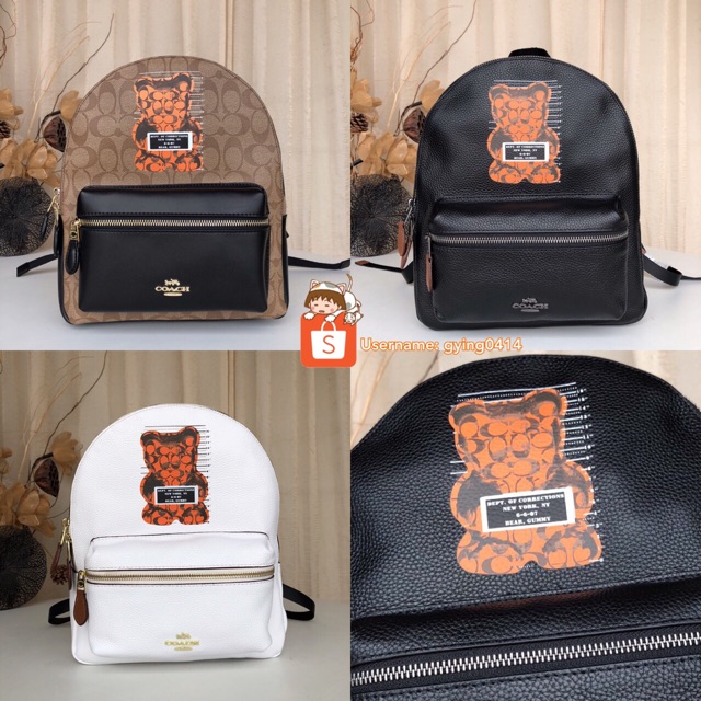 Coach gummy clearance bear backpack