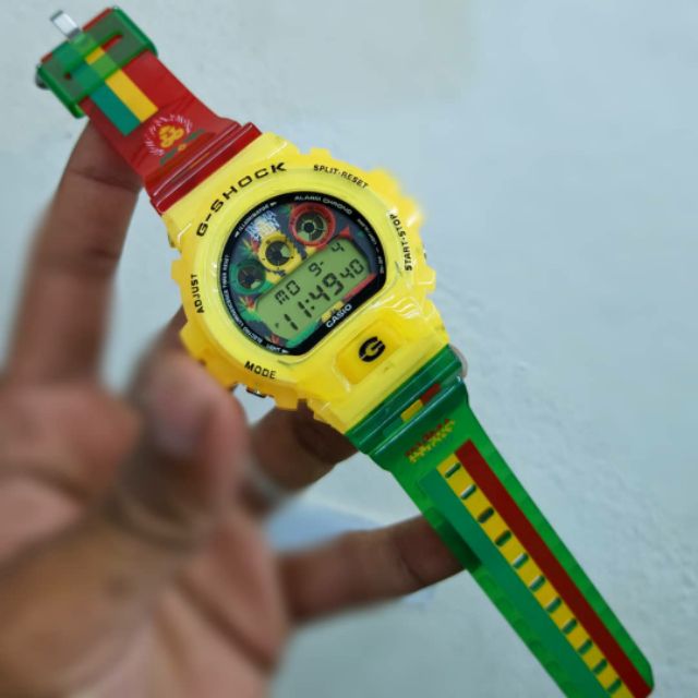 Gshock Bob Marley New Edition Retail Price Shopee Malaysia