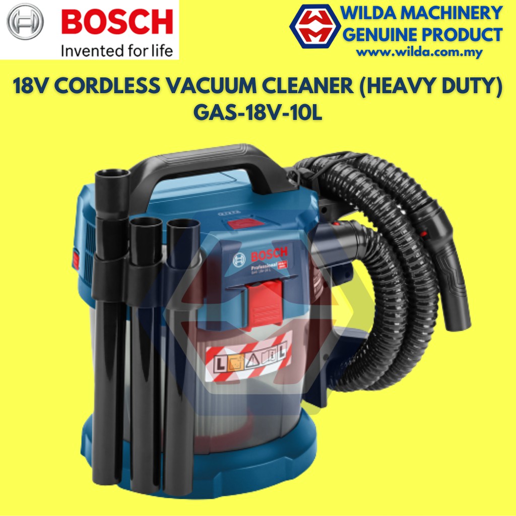 Bosch GAS 18V 10L Professional Cordless Wet / Dry Vacuum Cleaner 0