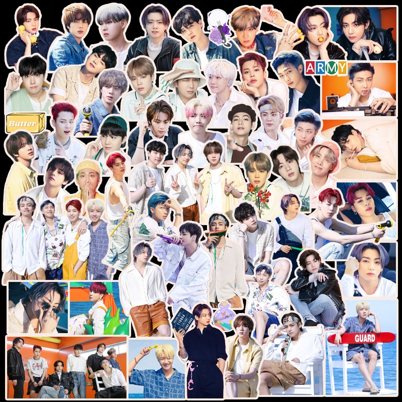 100pcs/set BT-S Permission to Dance Sticker BT-S Sticker Diary Luggage ...