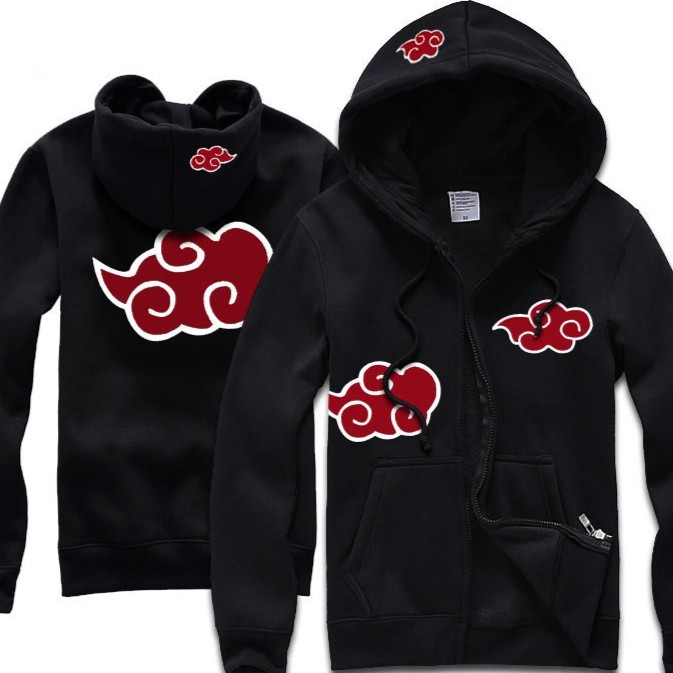 Naruto Akatsuki Hoodie Jacket Shopee Malaysia