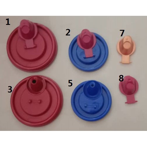 Tupperware Stor N Pour seal/cover/lid/cap (random colour) | Shopee Malaysia