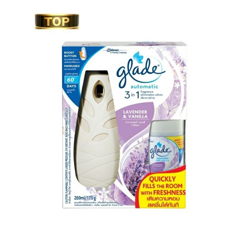 Glade Automatic 3 In 1 Spray Lavender And Vanilla Starter Kit 175g Shopee Malaysia 0853