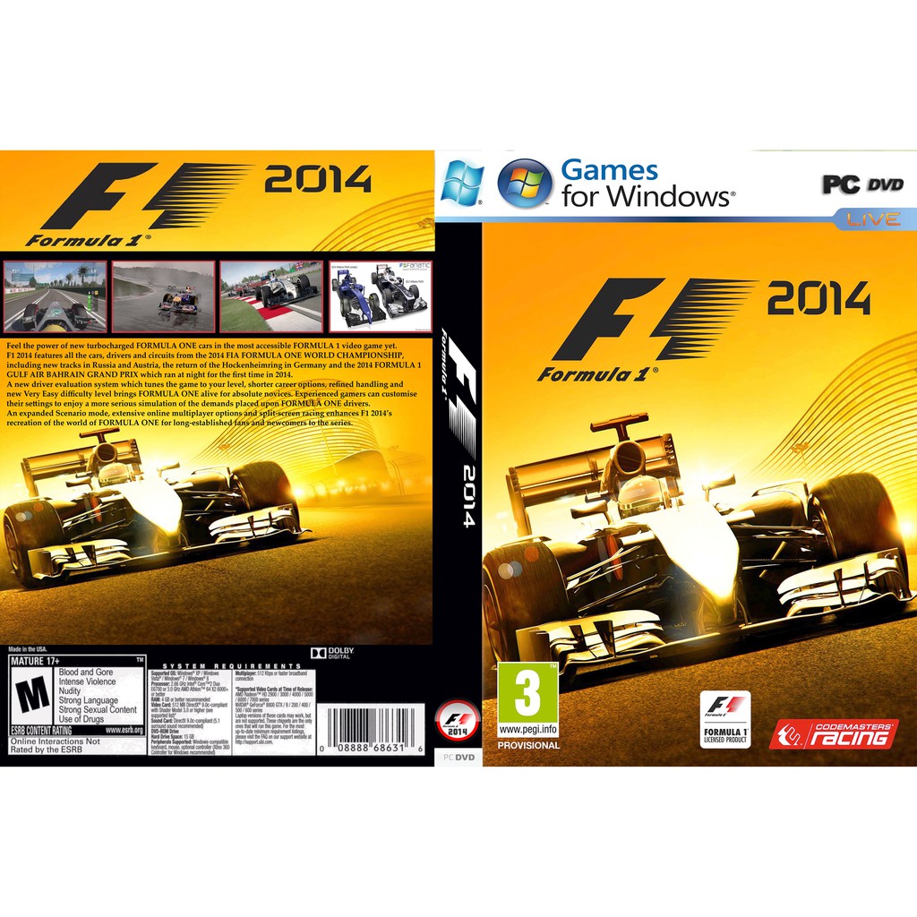 F1 2014 PC GAME [Offline INSTALLATION] | Shopee Malaysia