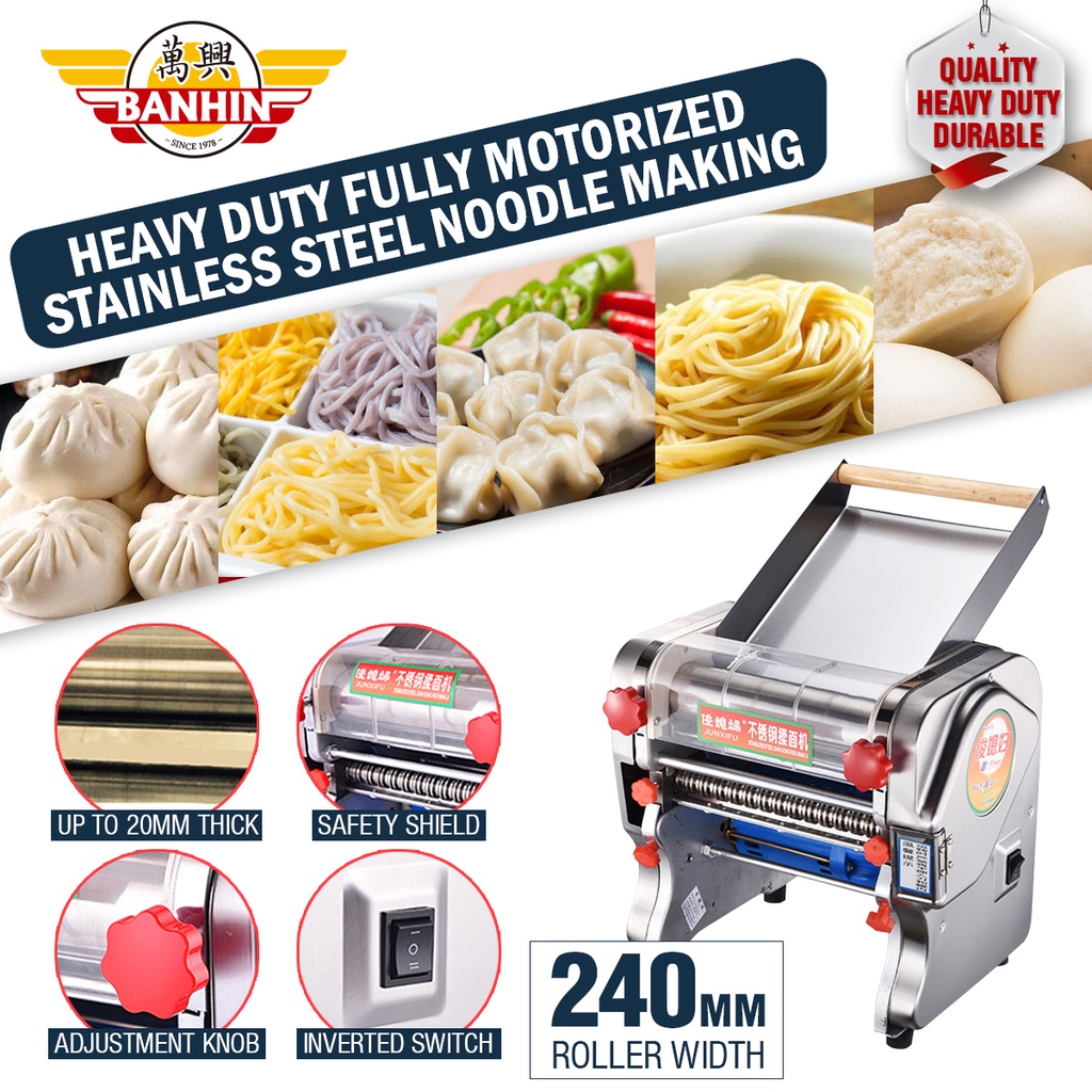 Electric Noodle Maker Machine /Dough Rolling Machine / Pasta, Udon