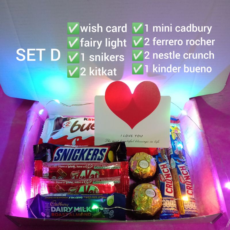 Gift Box Birthday Coklat Box Surprise Gift Box Chocolate Gift Box