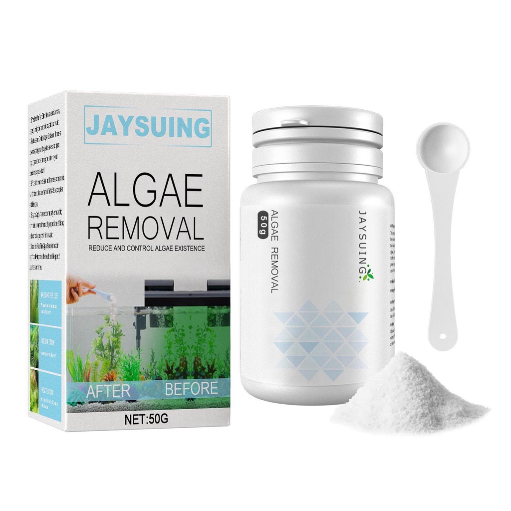 50g Algae Remover for Ponds Algae Removal Agent with Spoon Water