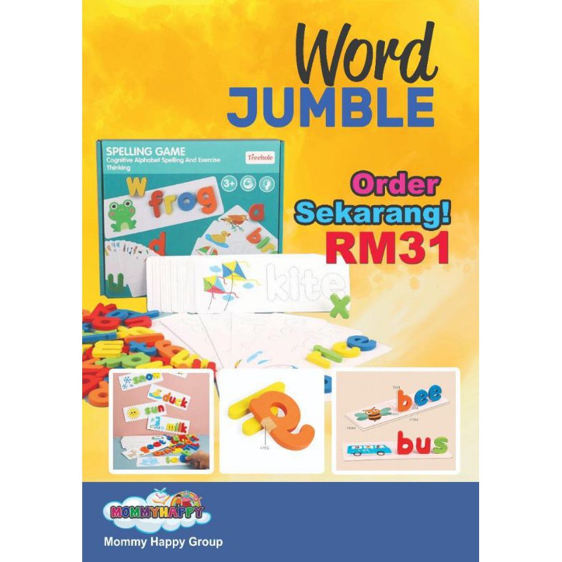Word Jumble (ready stock) Shopee Malaysia