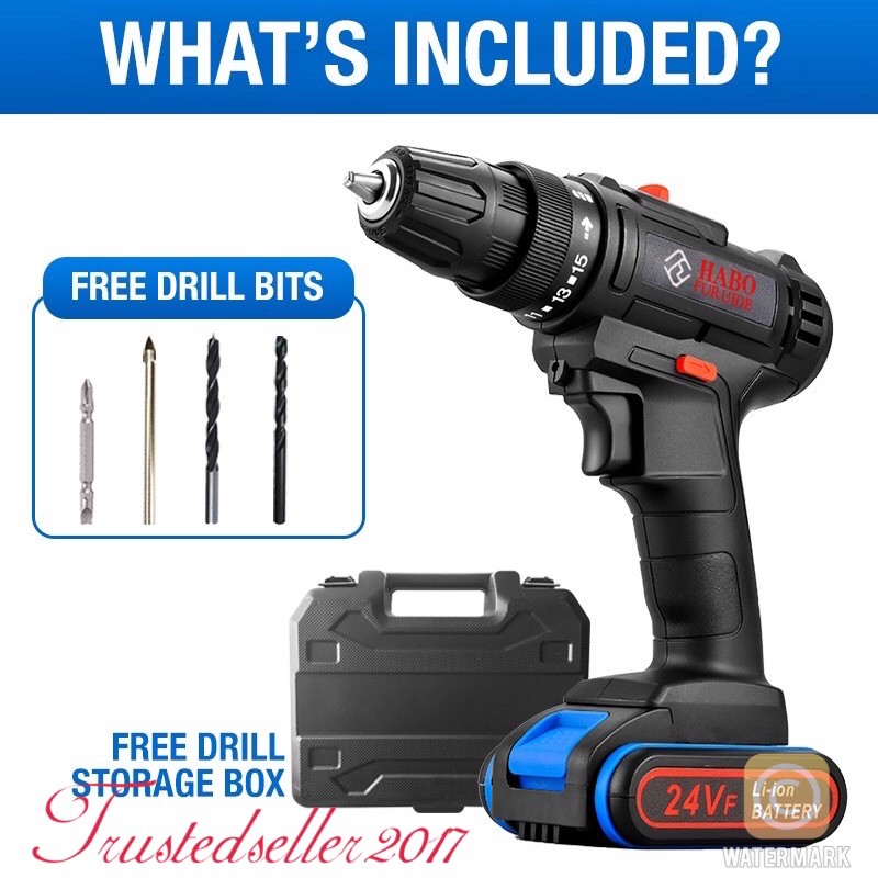 Habo discount cordless drill