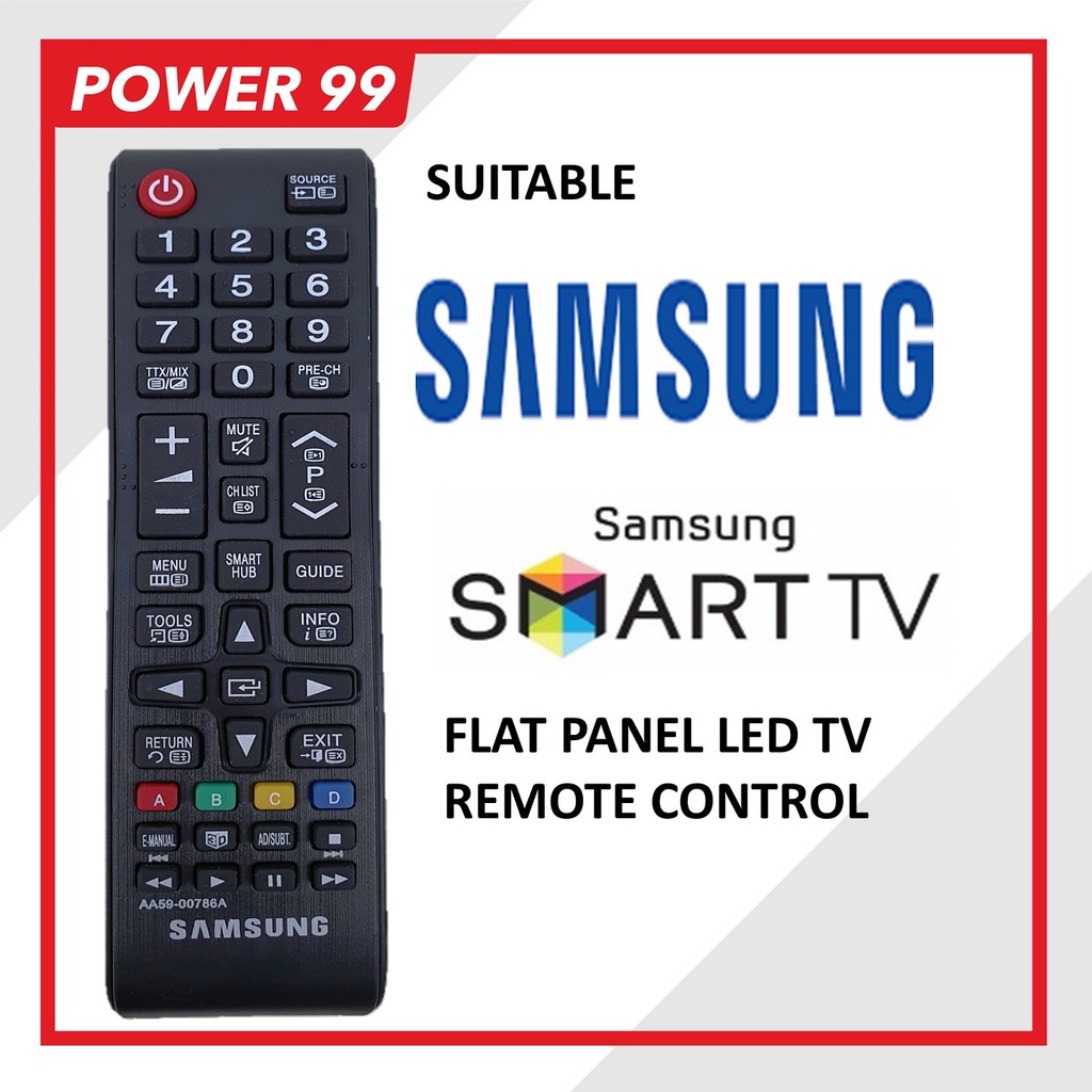 SAMSUNG (AA59-00786A ) Replacement Smart Flat Panel LED TV Remote ...