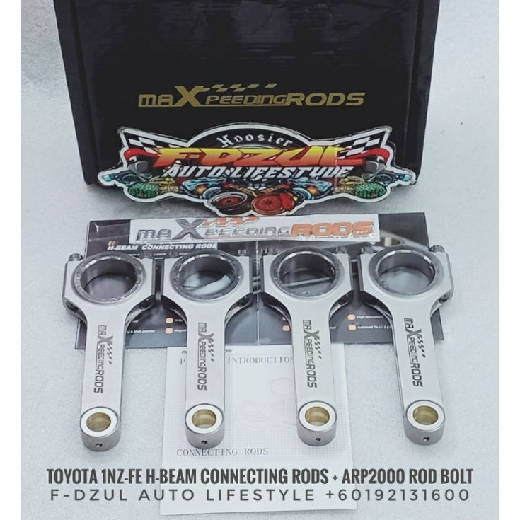 MaXpeedingrods Toyota 1NZ-FE H-Beam Connecting Rods | Shopee Malaysia