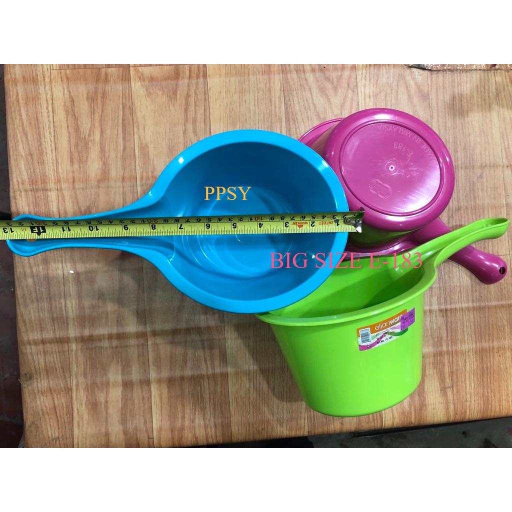 Bathroom Water Tub (1.5L)Gayung Tangkai Tepi EE LIAN 183/ Cebuk ...