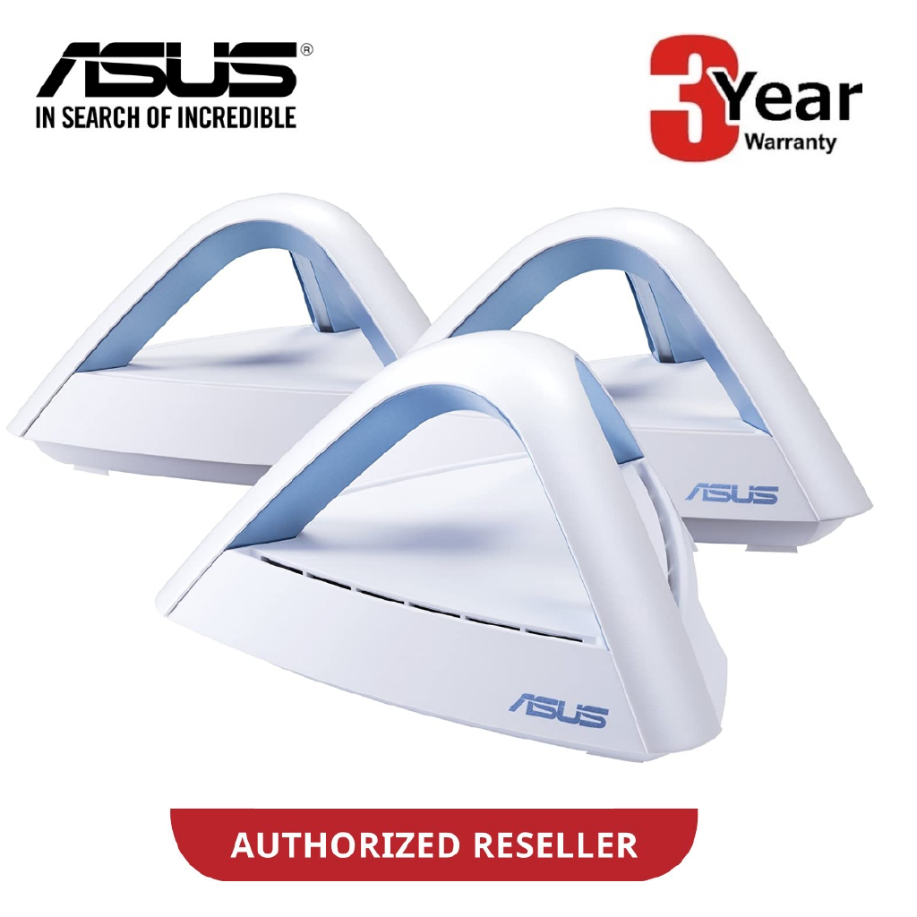 Asus Mesh Wifi Ac1750 Lyra Trio Dual Band Aimesh Wireless Mesh With Antivirus Aiprotection Pro