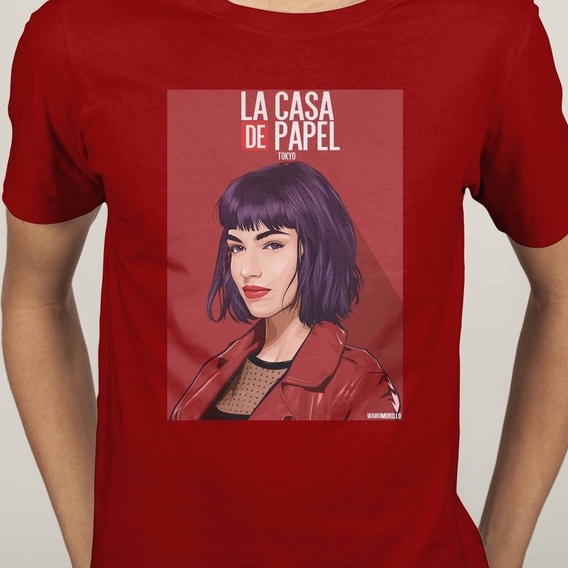 T shirt tokyo on sale la casa de papel