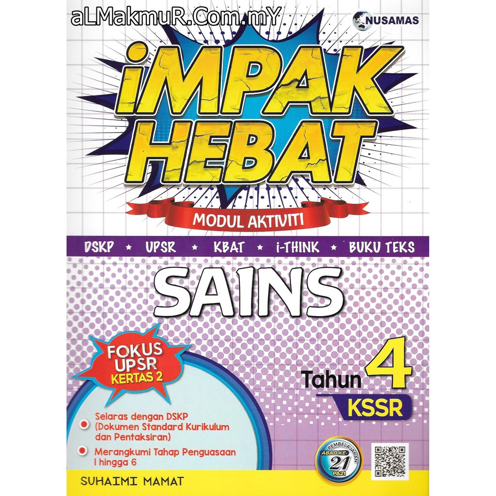 MyB Buku Latihan : Modul Aktiviti - Sains Tahun 4 (Nusamas) | Shopee ...