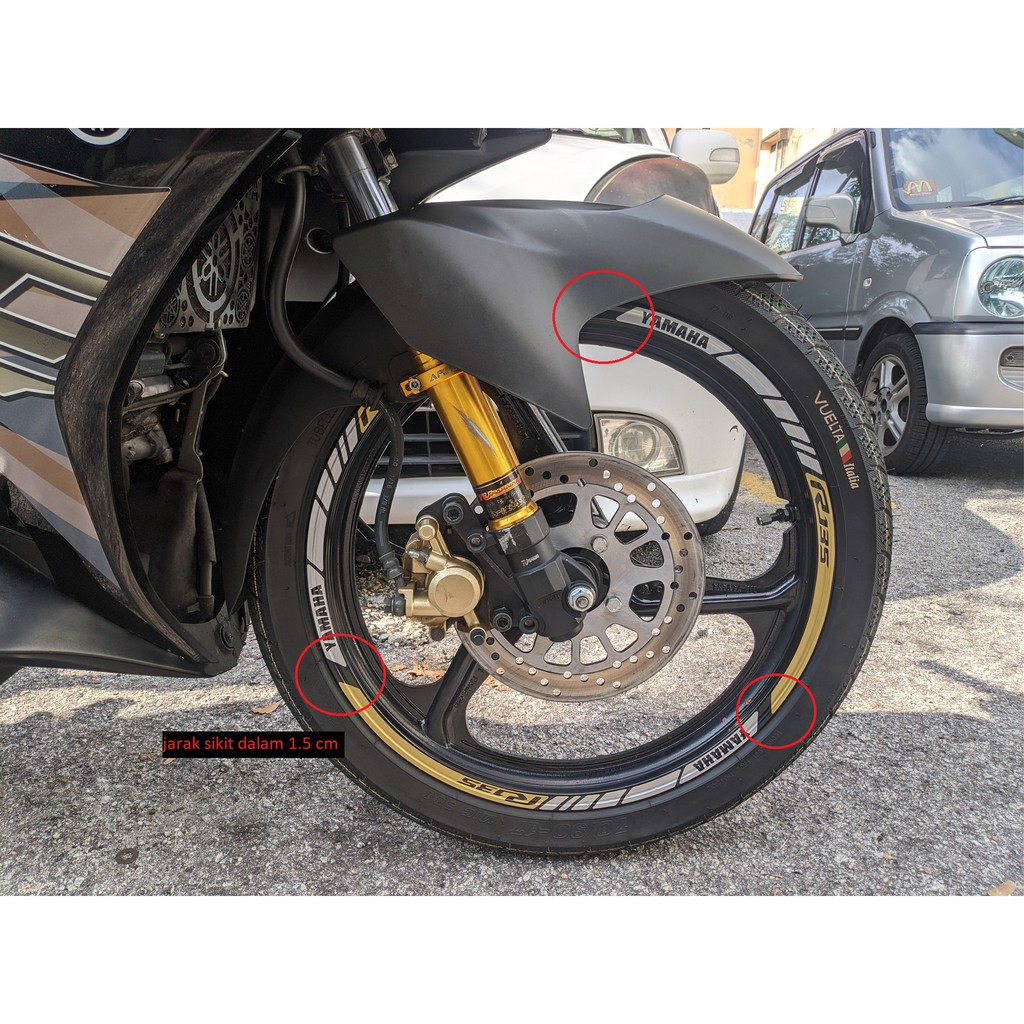 Rim lining lc135 ( Bluefire Studio ) | Shopee Malaysia