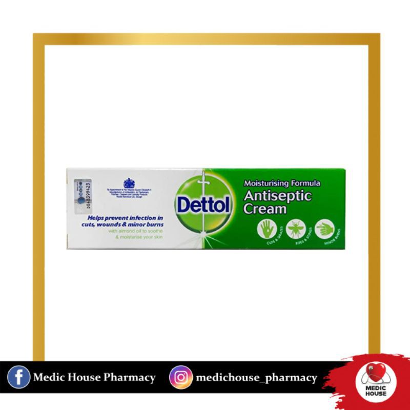 DETTOL ANTISEPTIC CREAM 30G Shopee Malaysia