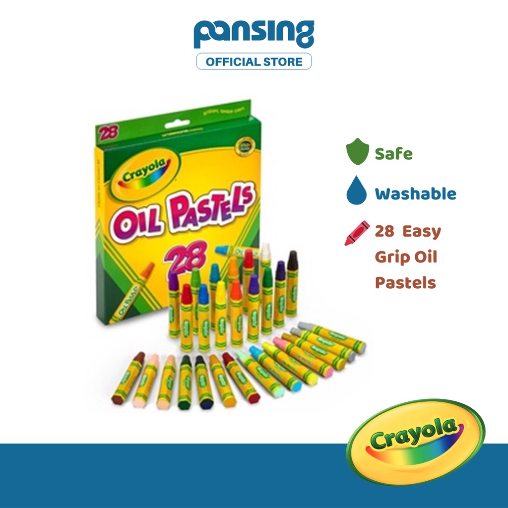 Crayola Oil Pastels (28 Count) Shopee Malaysia