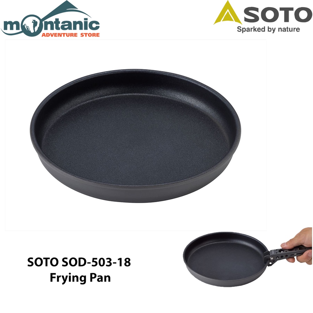 SOTO Aluminum Frying Pan Gas Stove Outdoor Camping Shopee Malaysia