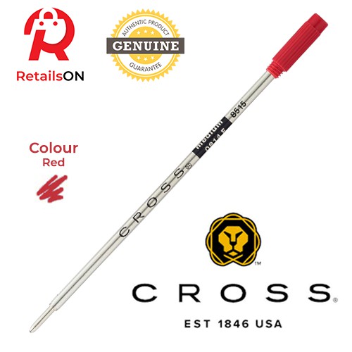 CROSS Refill Ballpoint - Red / Ball Point Pen Refill 1pc Red (ORIGINAL ...
