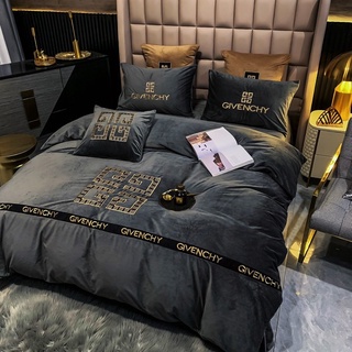 Louis Vuitton Supreme Brown Luxury Premium Bedding Set Home Decor