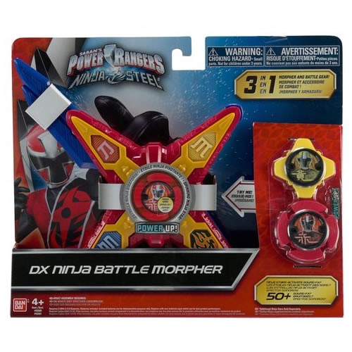 Power rangers ninja hot sale steel toys morpher